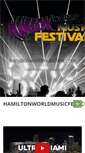 Mobile Screenshot of hamiltonworldmusicfest.com